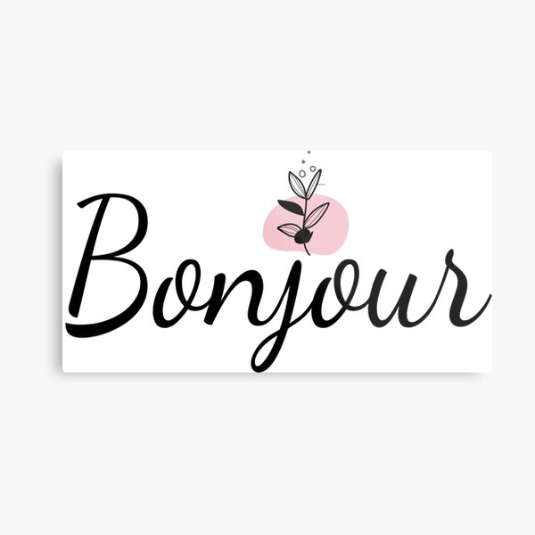 French Word Wall Art Redbubble