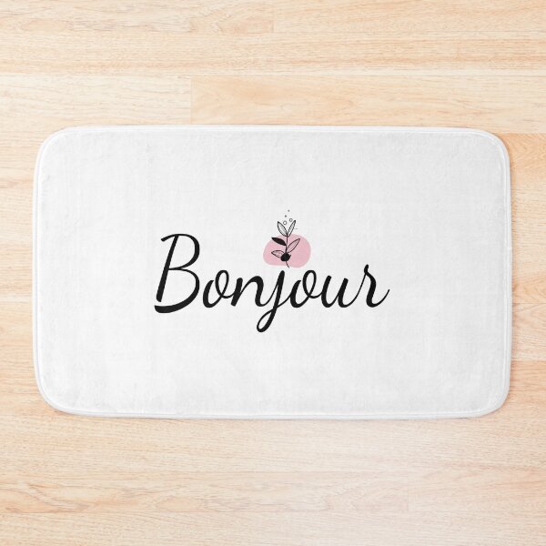Item preview, Bonjour,  french words, hello in french designed and sold by MEILEY-Shop.