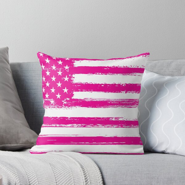 Item preview, The Tattered American Flag - Pink designed and sold by SquigglyTees.