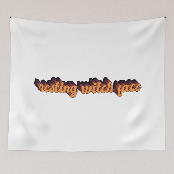 Item preview, Resting Witch Face designed and sold by quoteedesigns.