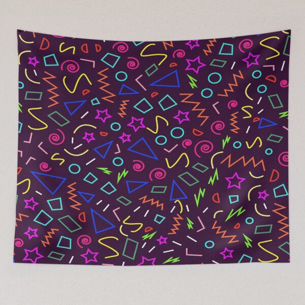 Item preview, Geometric neon design designed and sold by roleshop.