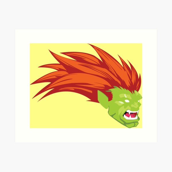 Street Fighter Electric Powers of Blanka Classic Art Board Print for Sale  by NANRIBBON