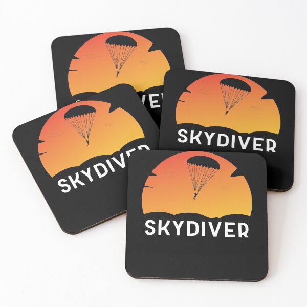 Item preview, Retro Vintage Skydiver Skydiving Parachuting Skydive Gift designed and sold by IyadBro.