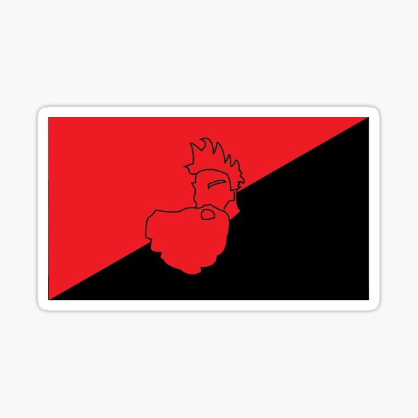 Vista previa del artículo con la obra «Anarquista / John Brown», diseñado y vendido por JimmyNovack.
