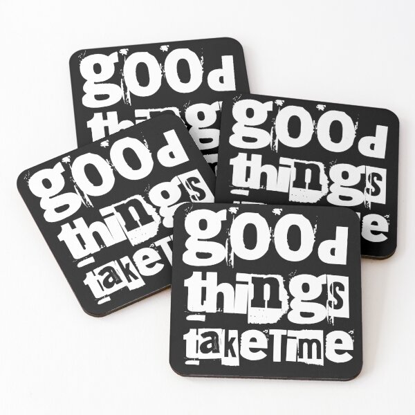 Item preview, Good things take time posters and art prints designed and sold by EmotionArt.