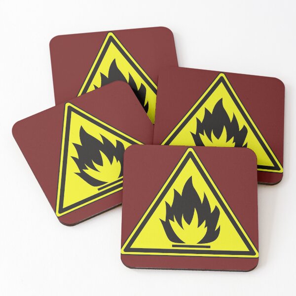 Item preview, Fire hazard symbol designed and sold by Aura __Print.