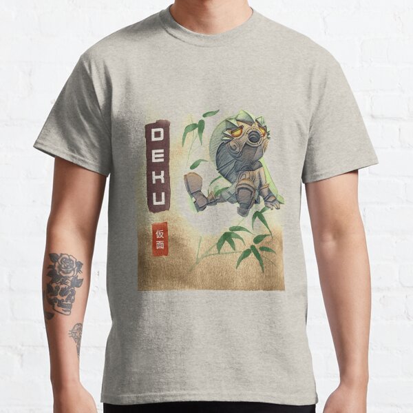 Item preview, Majora's Mask Deku Link Sumi-e Style designed and sold by franhersch.