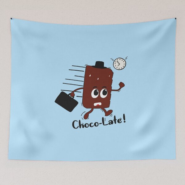 Item preview, Choco late cute chocolate designed and sold by Mygoodees.