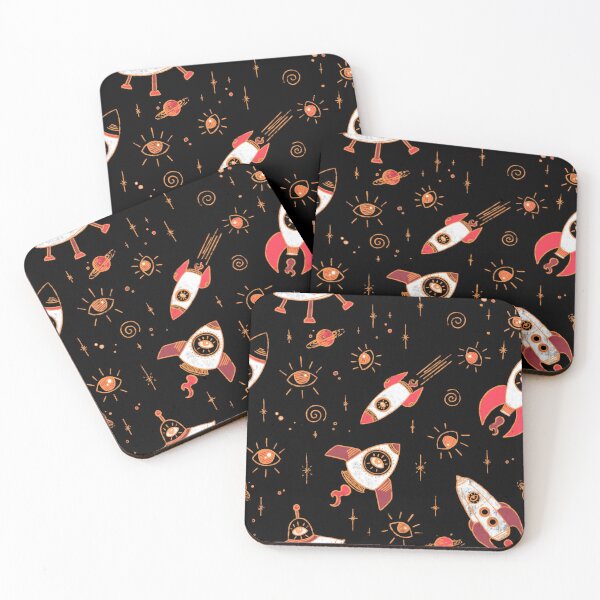 Item preview, Rocketships designed and sold by blackheart creations.