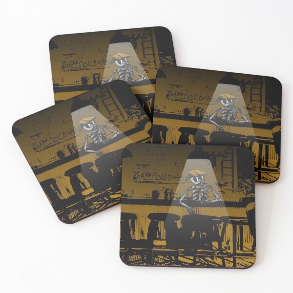 Item preview, Skeleton Drinking designed and sold by Heldscalla.