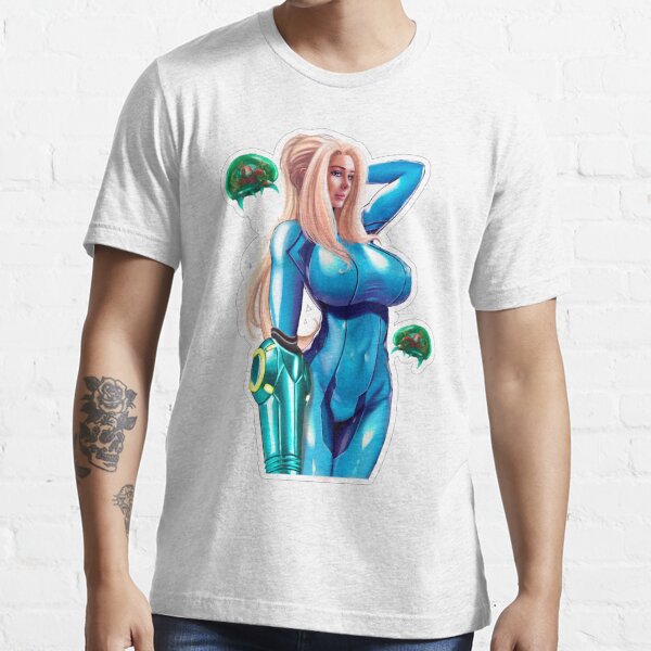 Samus Zero Suit 3 T Shirt For Sale By Killbiro Redbubble Zero Suit T Shirts Sexy T 