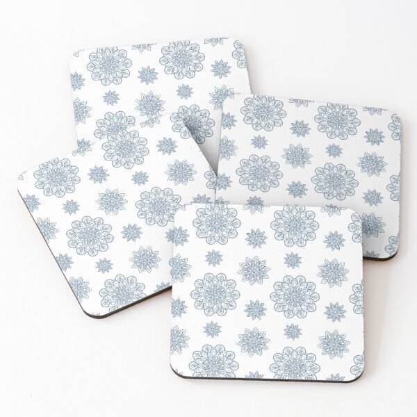 Item preview, Mandala navy and white designed and sold by flamendes.