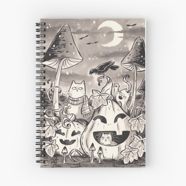 Item preview, Pumpkin Patch Kitties 2.0 designed and sold by kattvalk.