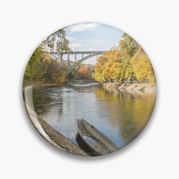 Item preview, Autumn idyll in Bern on the Aare designed and sold by seunglee.