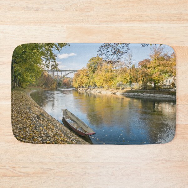 Item preview, Autumn idyll in Bern on the Aare designed and sold by seunglee.