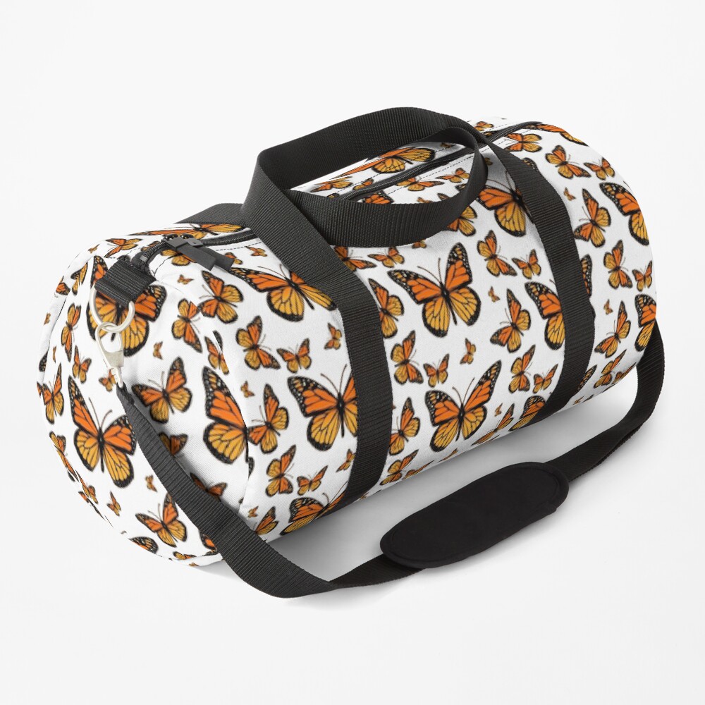 Monarch Butterfly Rapsody Duffle Bag