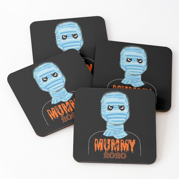 Item preview, Halloween Mummy 2020 designed and sold by okpinsArtDesign.