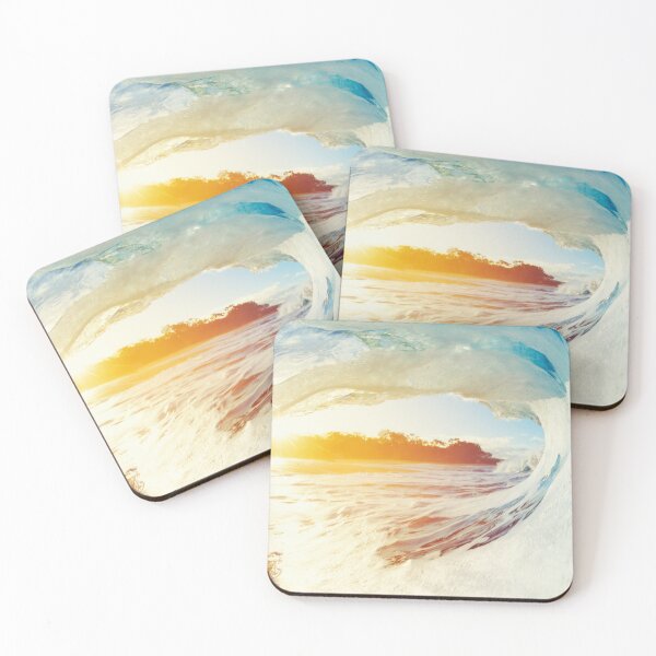 Item preview, Gnarly tube ride in to the sunset. designed and sold by JellyBeenzz.