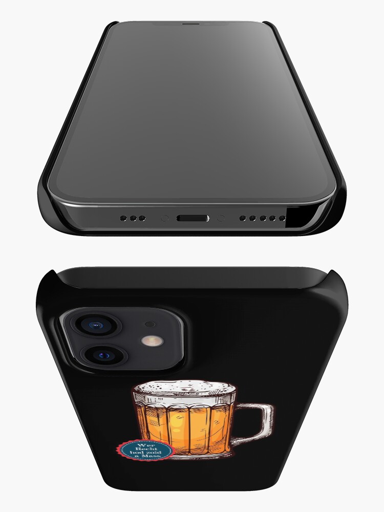 Thumbnail 3 von 4, iPhone-Hülle, Wer recht hod zoid a mass Bayerischer Humor Spaß designt und verkauft von Two Left Hands Design.