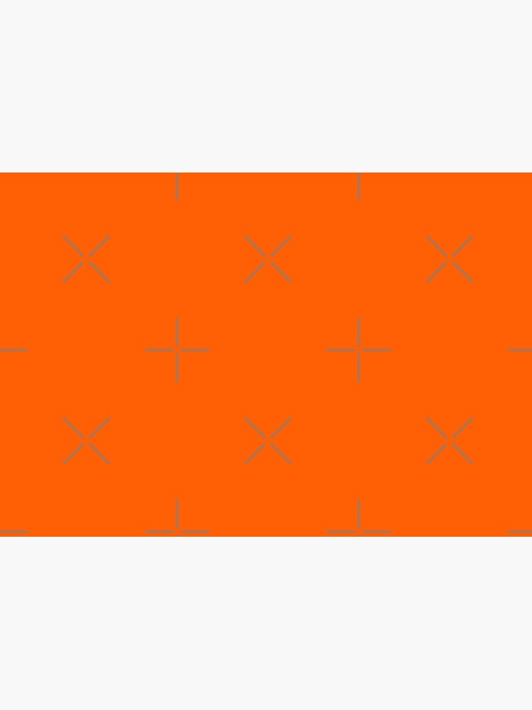Festive Orange Accent Solid Color Decor by Garaga