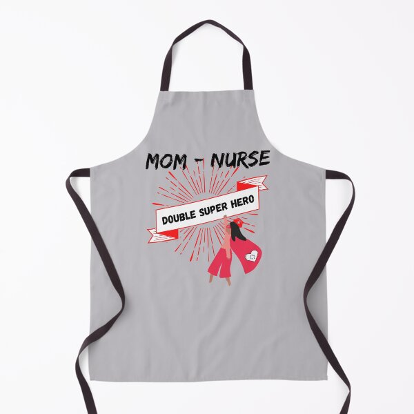Artikelvorschau, Mutter - Krankenschwester Double Super Hero entworfen und verkauft von Teez-Me.