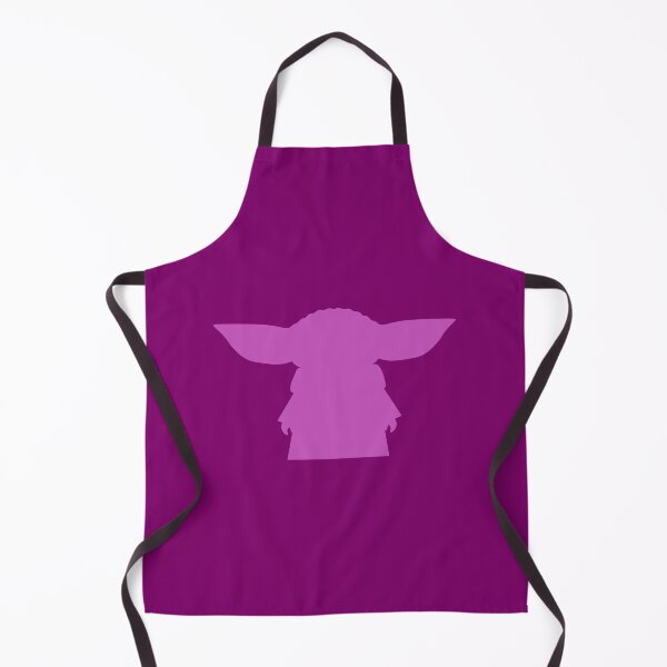 Alien Silhouette - Fuchsia Apron