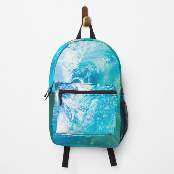 Item preview, Barrel forming. Curling wave. Bright blue sky and ocean sea water. designed and sold by JellyBeenzz.