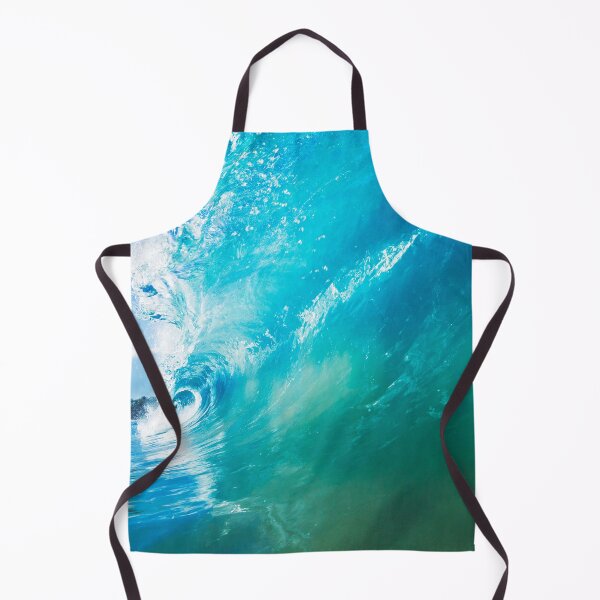 Item preview, Barrel forming. Curling wave. Bright blue sky and ocean sea water. designed and sold by JellyBeenzz.