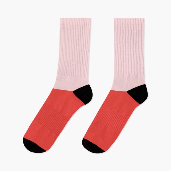 Item preview, minimalist color block horizontal in red and pink designed and sold by neopop.