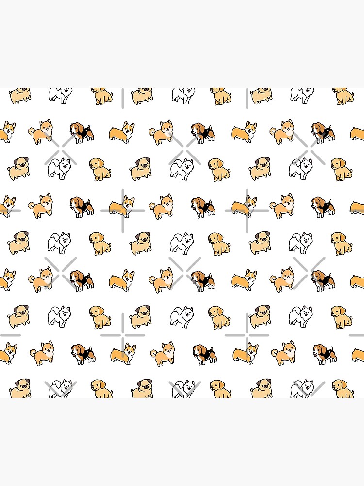 Dog Sticker Pack Sticker for Sale by littlemandyart