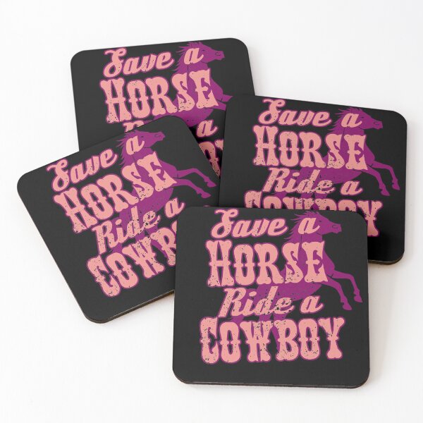 Item preview, Save A Horse Ride A Cowboy Pink designed and sold by Spoof-Tastic.