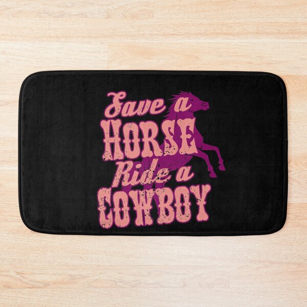 Item preview, Save A Horse Ride A Cowboy Pink designed and sold by Spoof-Tastic.