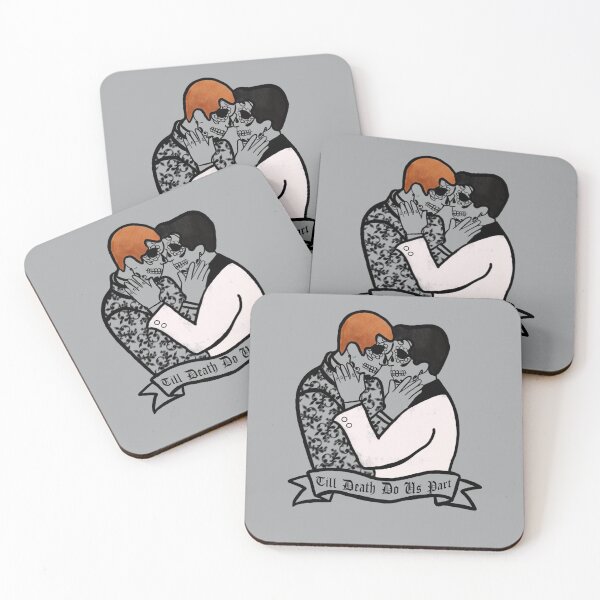 Item preview, Halloween Gallavich Wedding Kiss designed and sold by hevbailey.