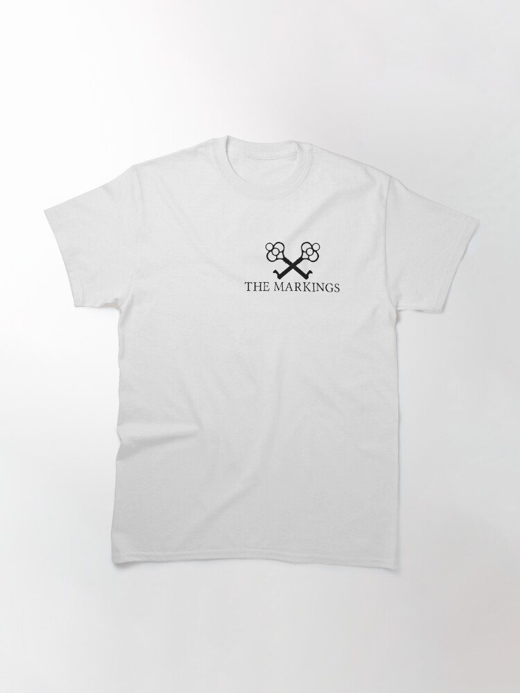 Alternate view of The Markings Logo (Black) Classic T-Shirt