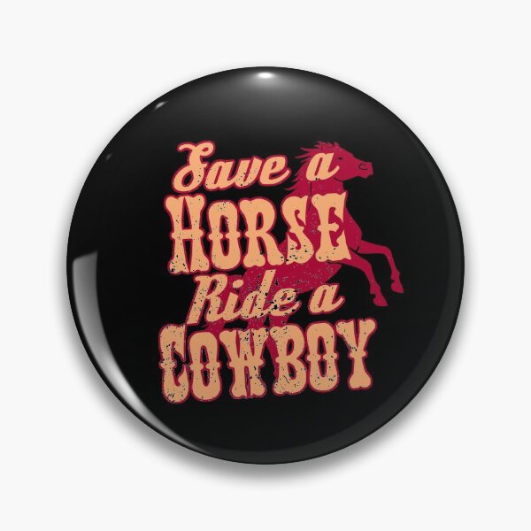 Item preview, Save A Horse Ride A Cowboy Red designed and sold by Spoof-Tastic.