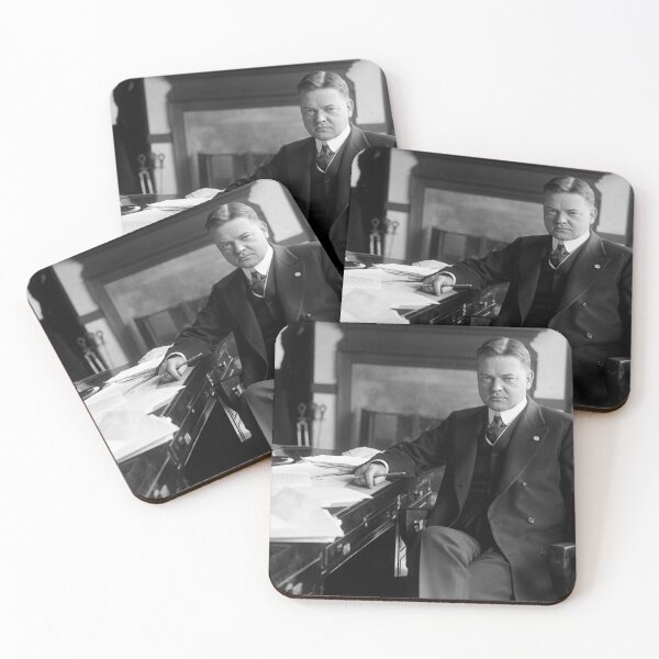 Item preview, Herbert Hoover Seated At His Desk - 1918 designed and sold by warishellstore.