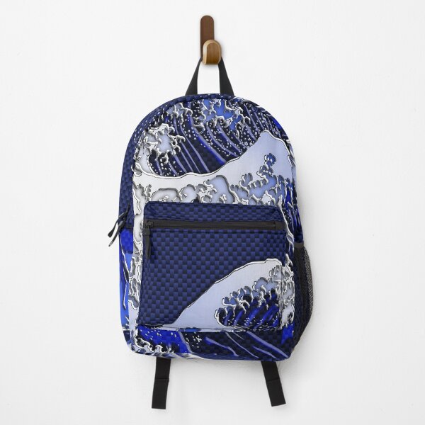 Item preview, The Great Hokusai Wave chrome carbon fiber styles designed and sold by Garaga.