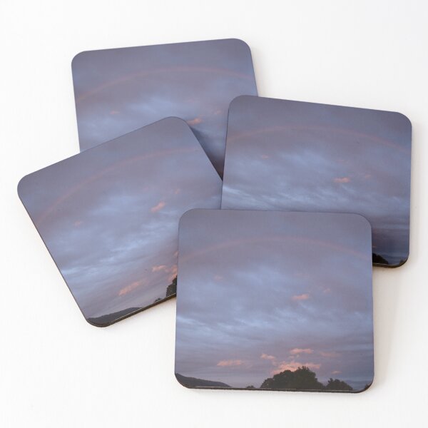 Item preview, forest sky evening rainbow aesthetic designed and sold by dianastancu.