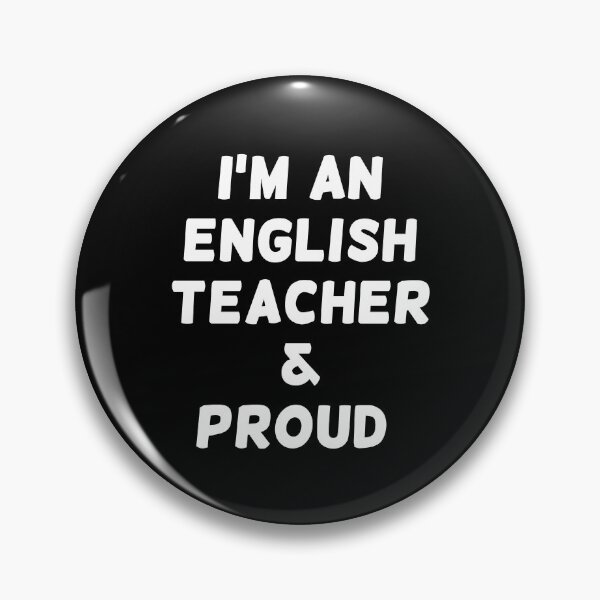 Item preview, I'M AN ENGLISH TEACHER & PROUD - White Writing designed and sold by akaiawa.