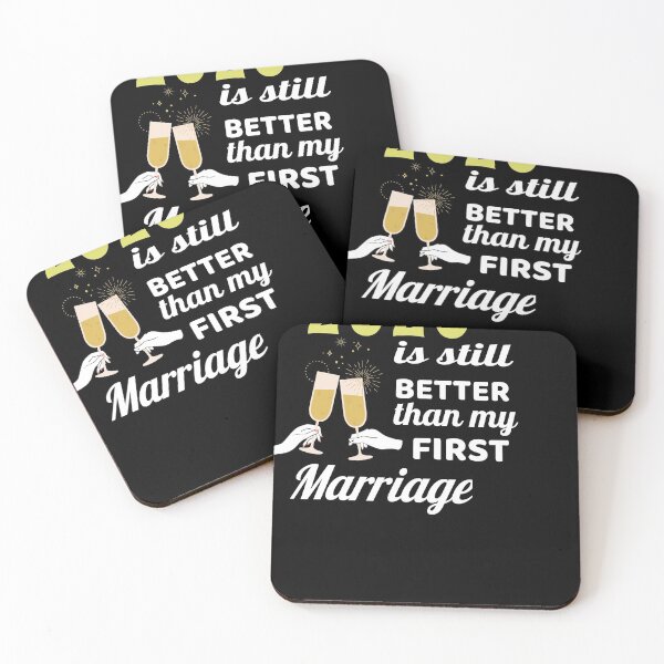 Item preview, 2020 Is Better Than My First Marriage - Funny 2020 Marriage Meme designed and sold by Tovahblue.