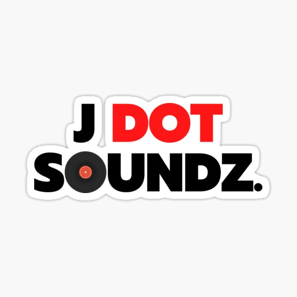 J Dot Soundz Sticker