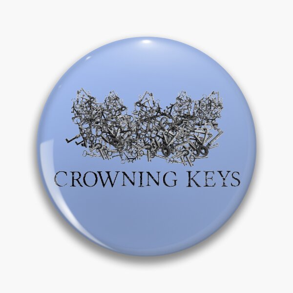 Item preview, Crowning Keys Logo (Black) designed and sold by Catherine Downen.