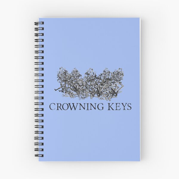 Item preview, Crowning Keys Logo (Black) designed and sold by Catherine Downen.