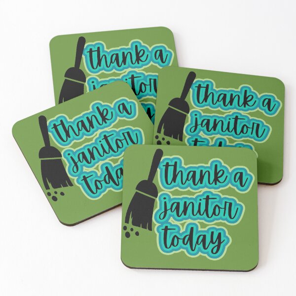 Item preview, Thank a Janitor Today designed and sold by mkopka.