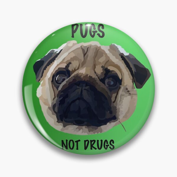 Item preview, Pugs Not Drugs designed and sold by hegdesigns.