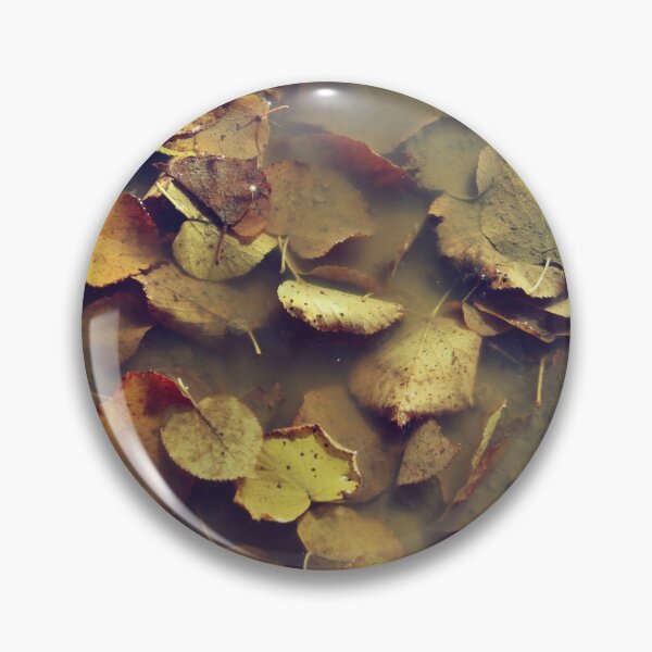 Item preview, Autumn leaves in a puddle - photography designed and sold by greatnorris.