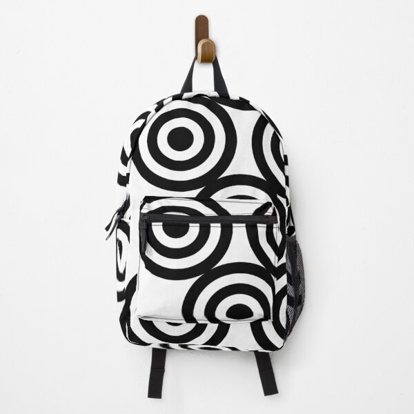 Item preview, Black and white target mini paternal circles designed and sold by Astralia.
