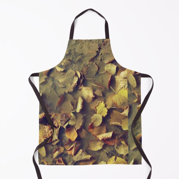 Item preview, Autumn leaves in a puddle - photography designed and sold by greatnorris.