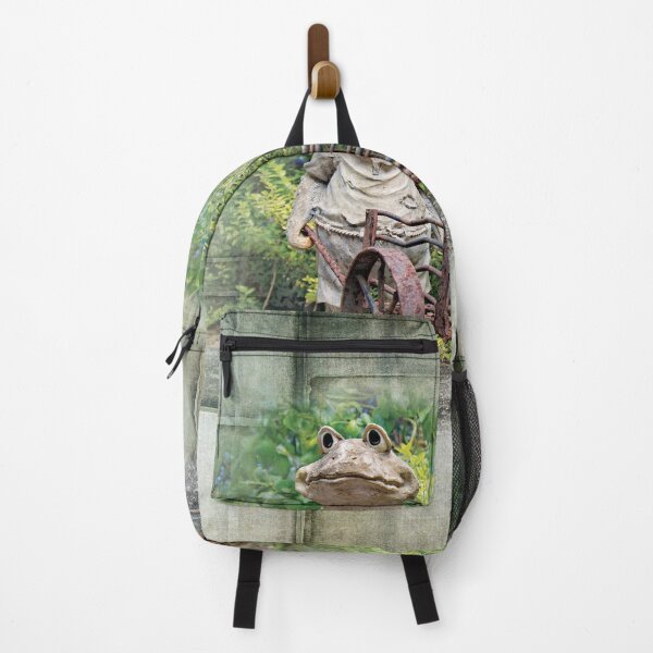 Item preview, Froggy with Garden Cart designed and sold by KbytesOfJax Outdoor and Nature.