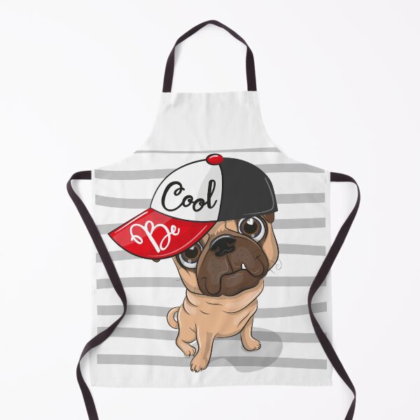 Item preview, Pug With Be Cool Baseball Cap designed and sold by aliisik.